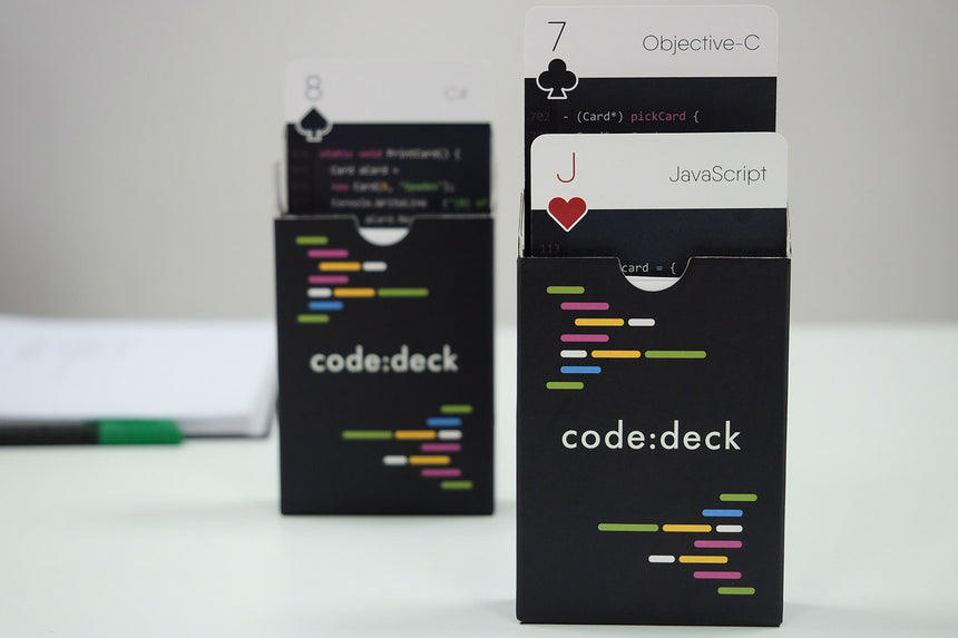 code:deck | plastic-coated | playing cards