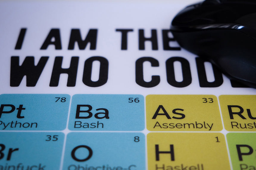I am the one who codes | Mouse pad